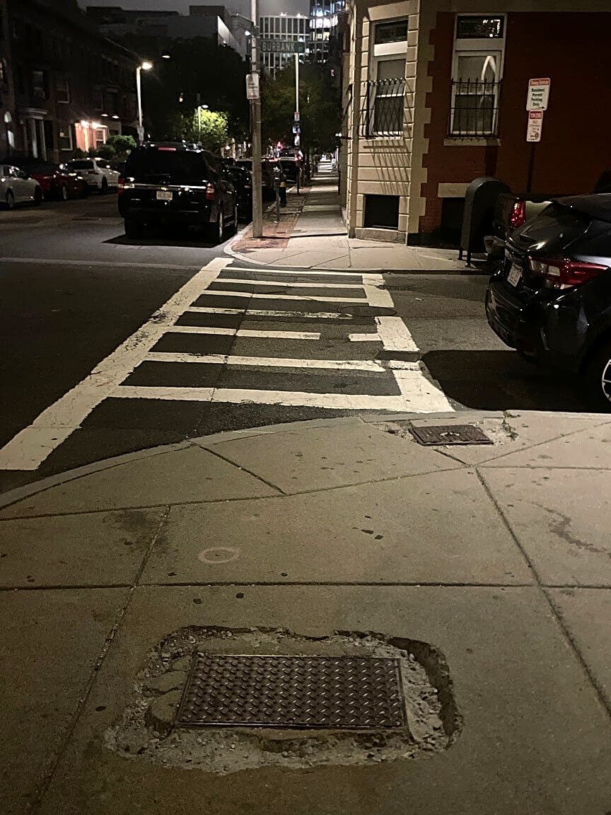 Image submitted with report
