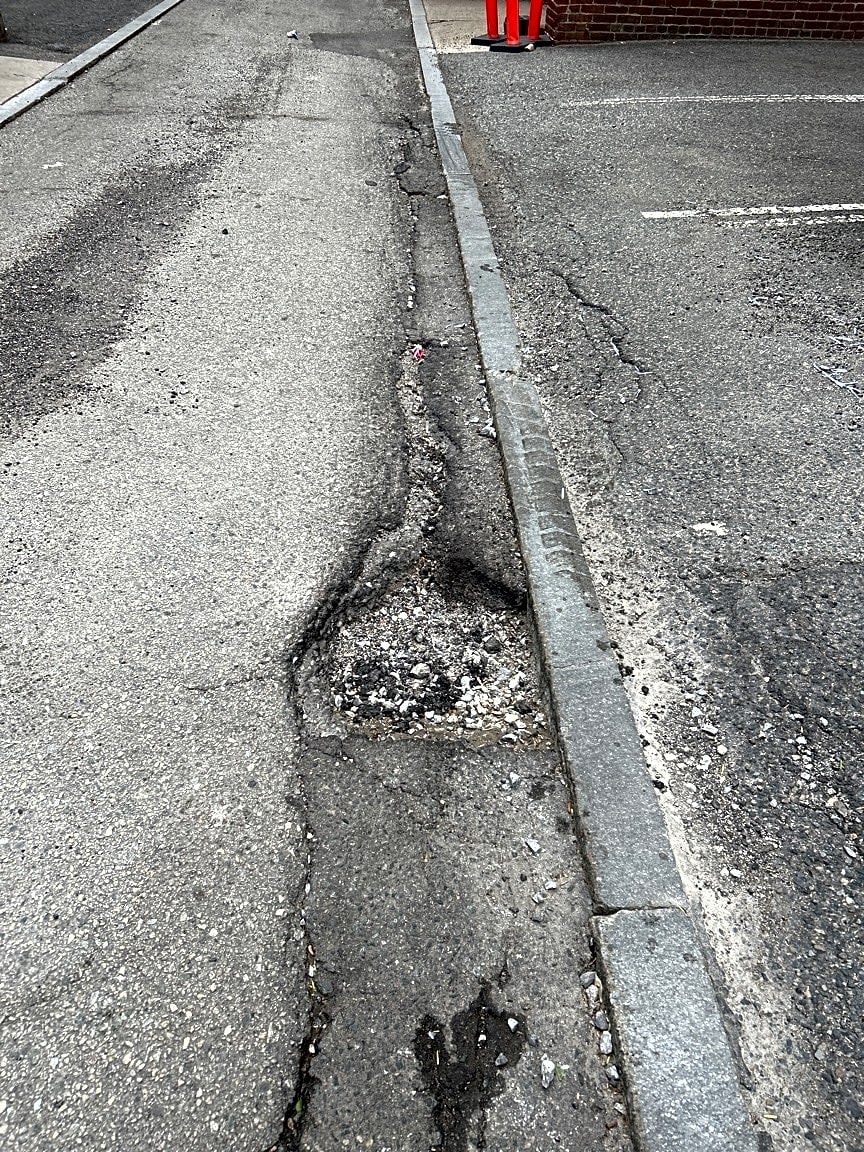 Image submitted with report