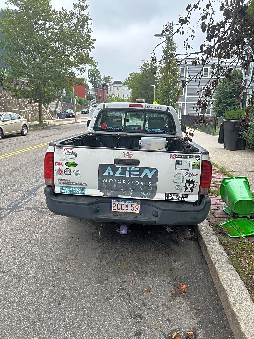Image submitted with report
