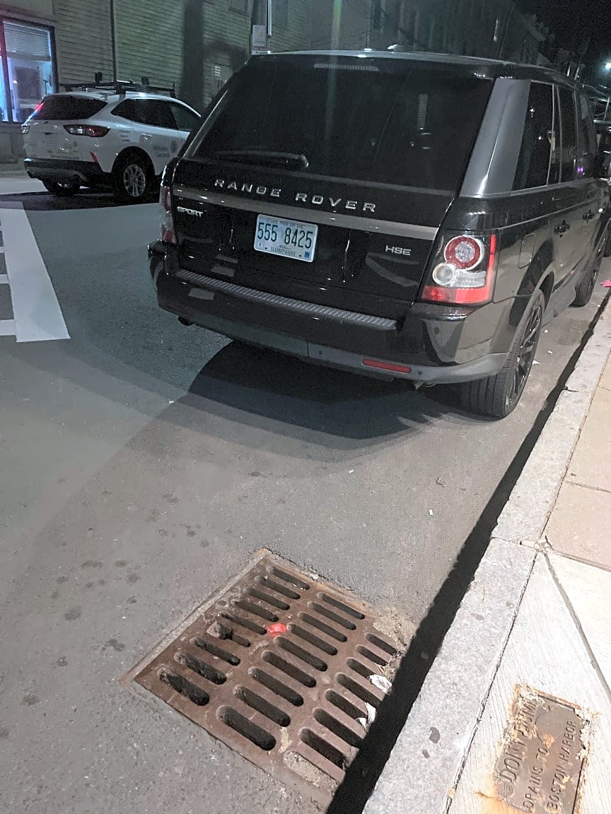 Image submitted with report