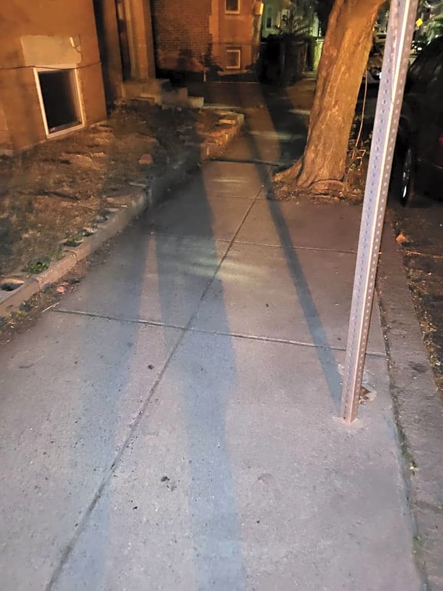 Image submitted with report