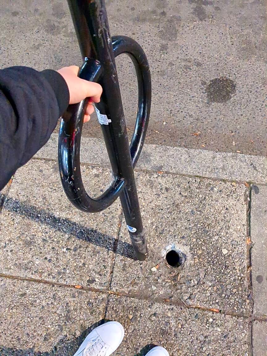 Image submitted with report