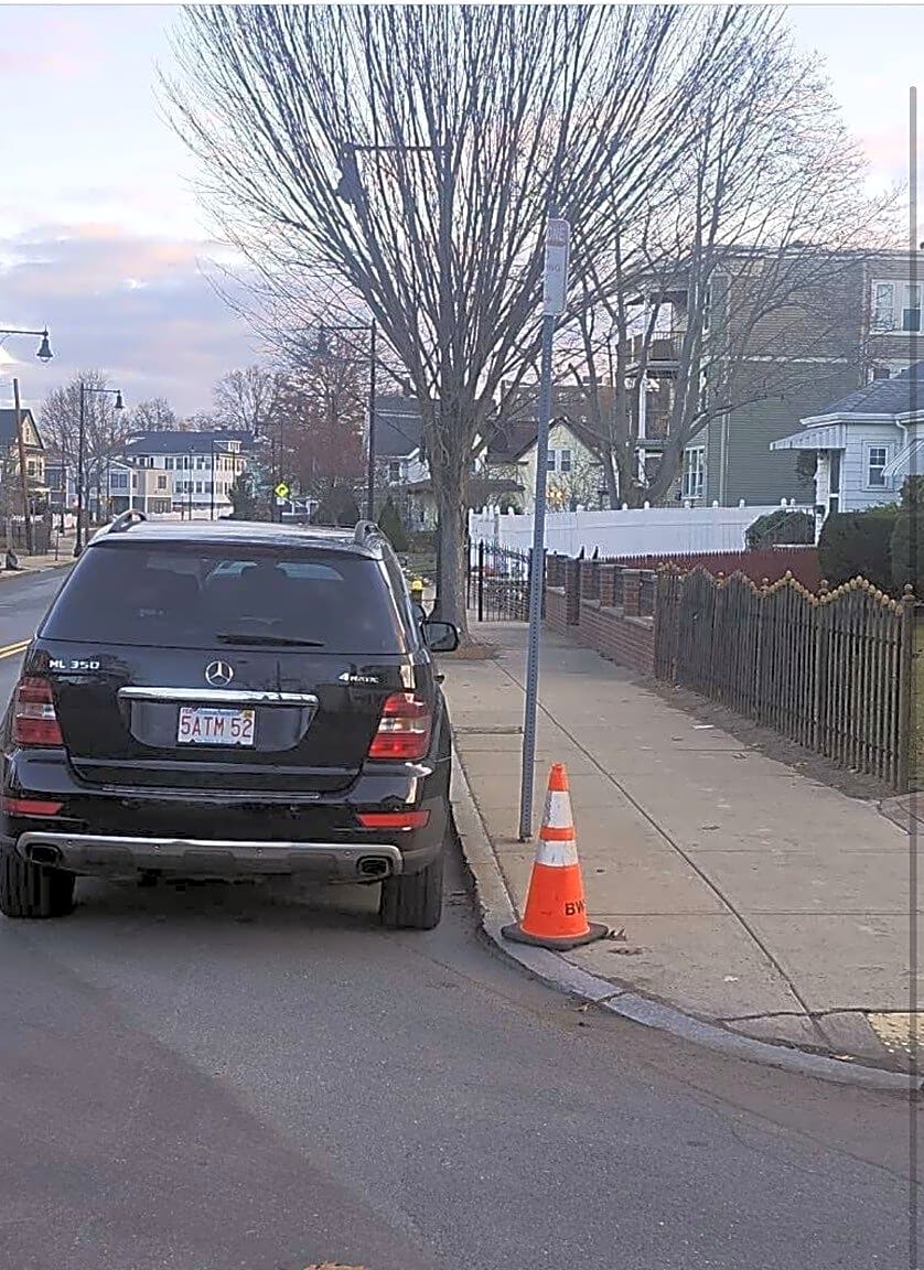 Image submitted with report