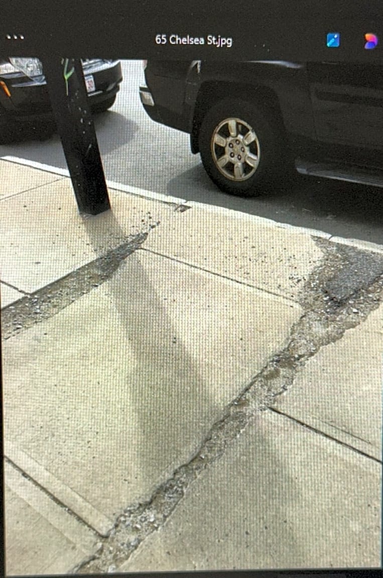 Image submitted with report