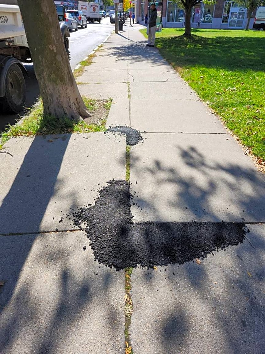 Image submitted with report