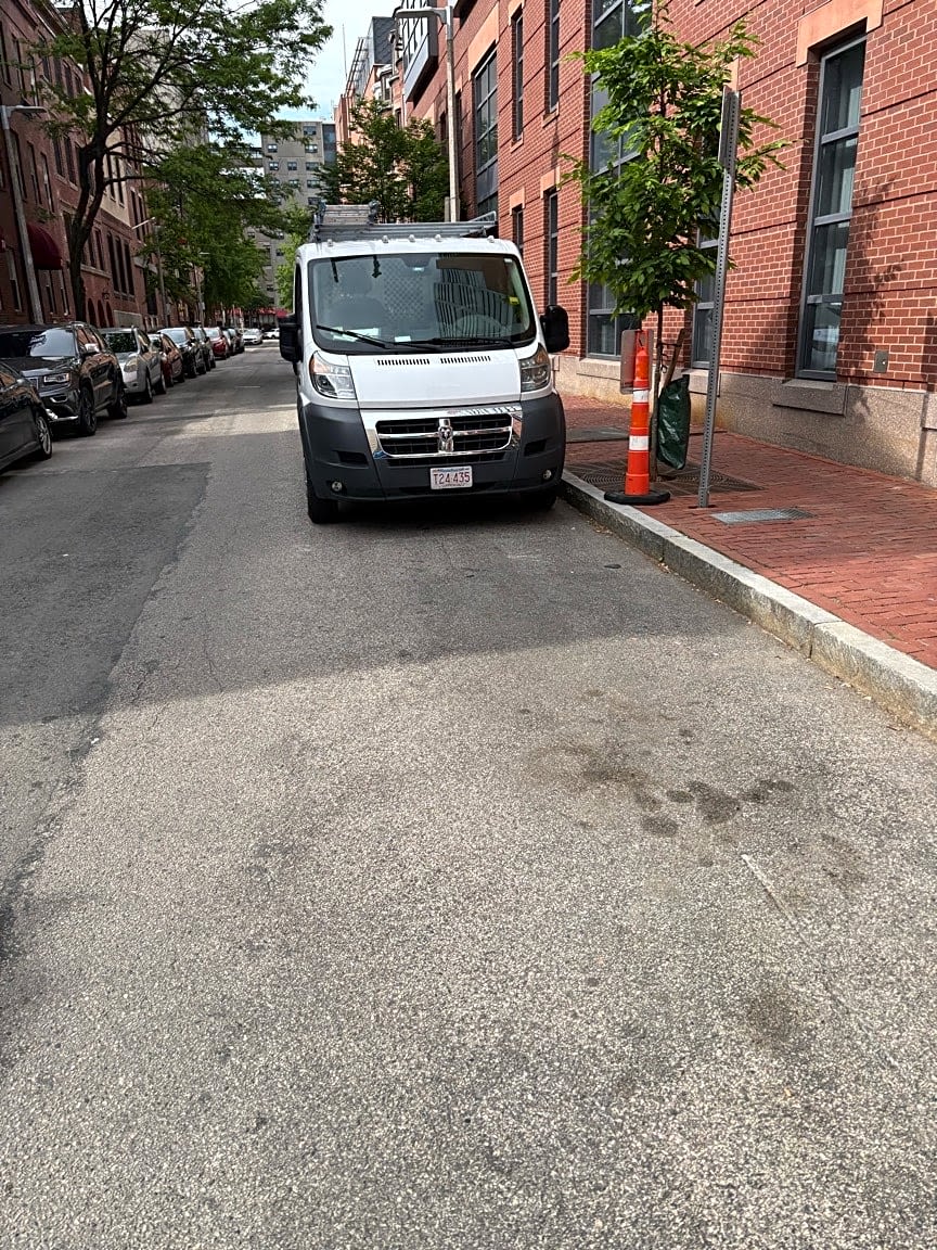 Image submitted with report