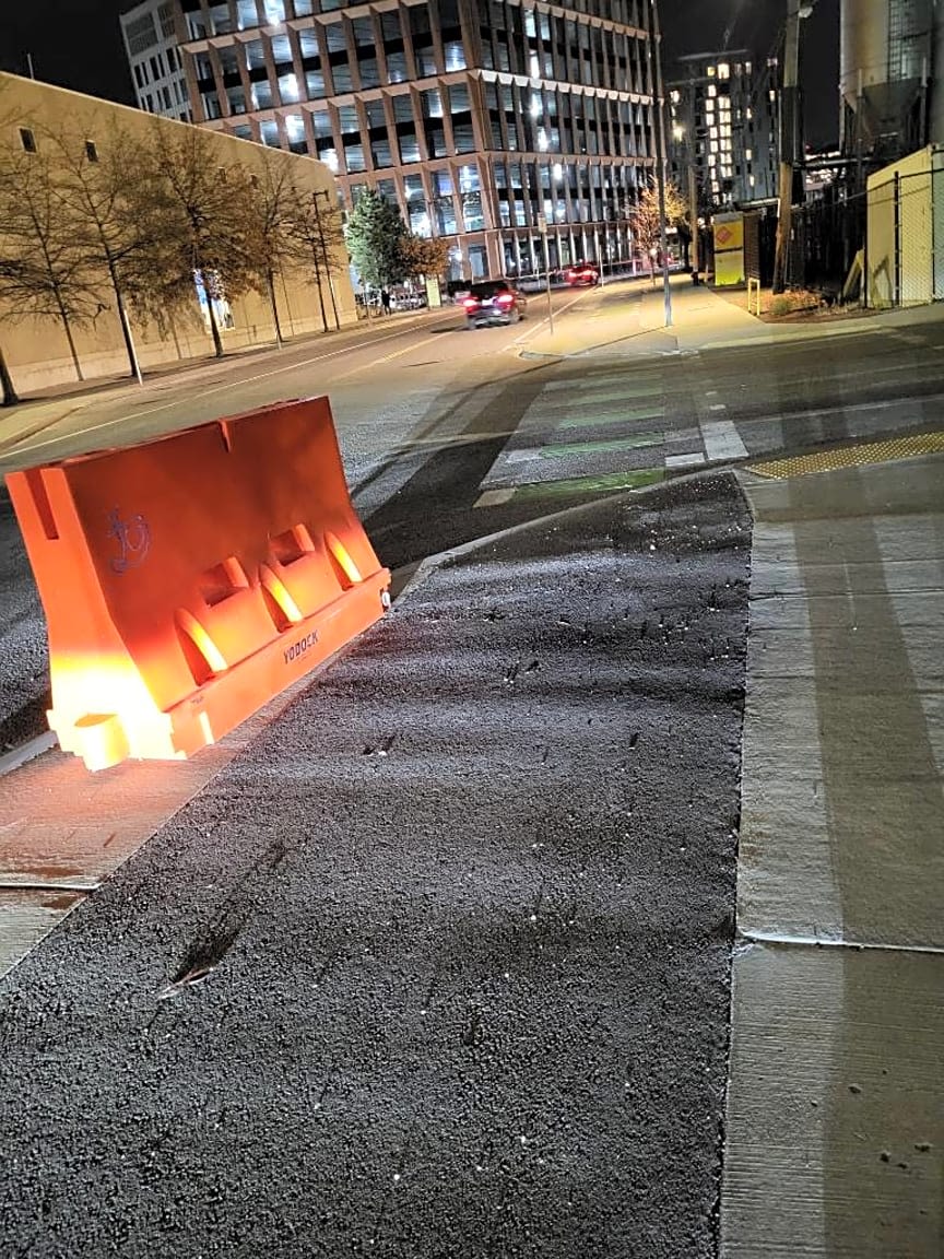 Image submitted with report