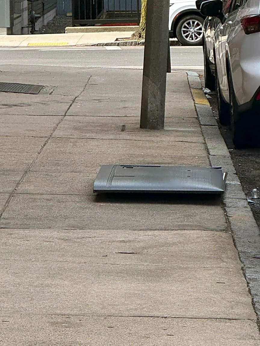Image submitted with report
