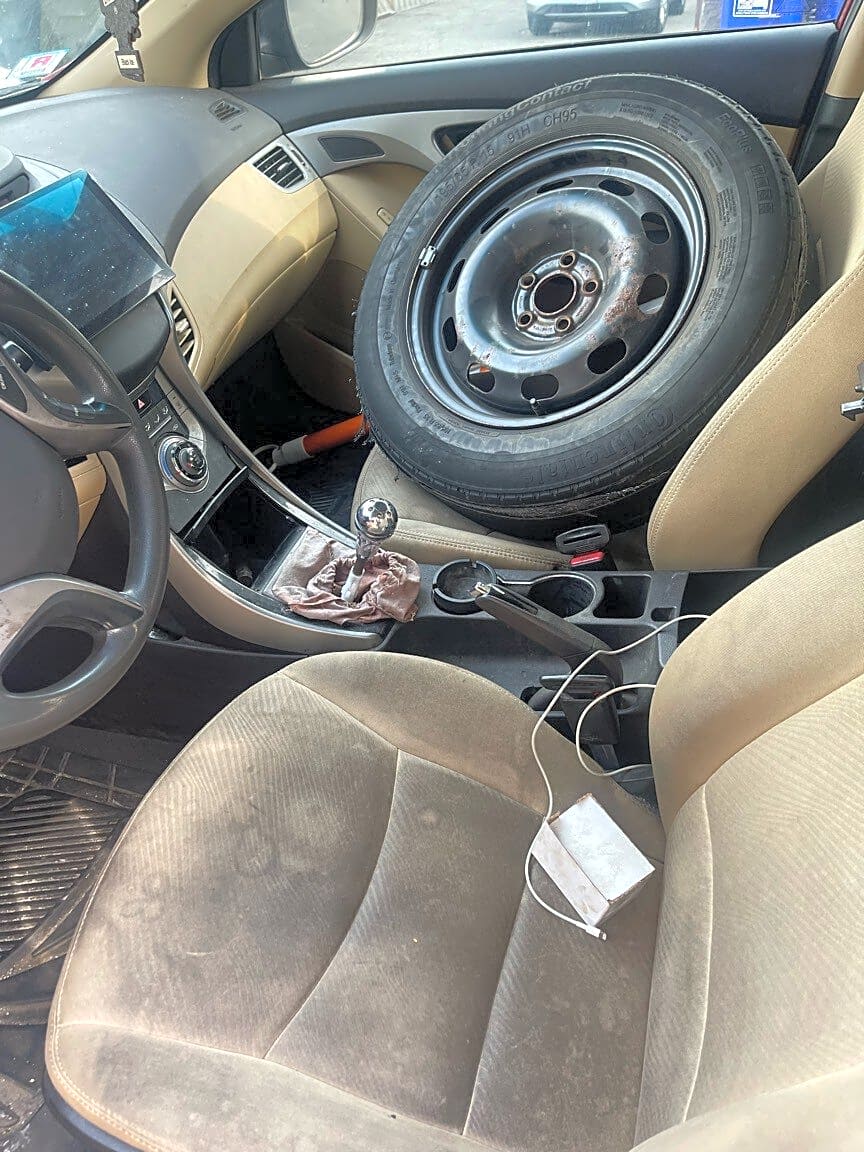 Image submitted with report