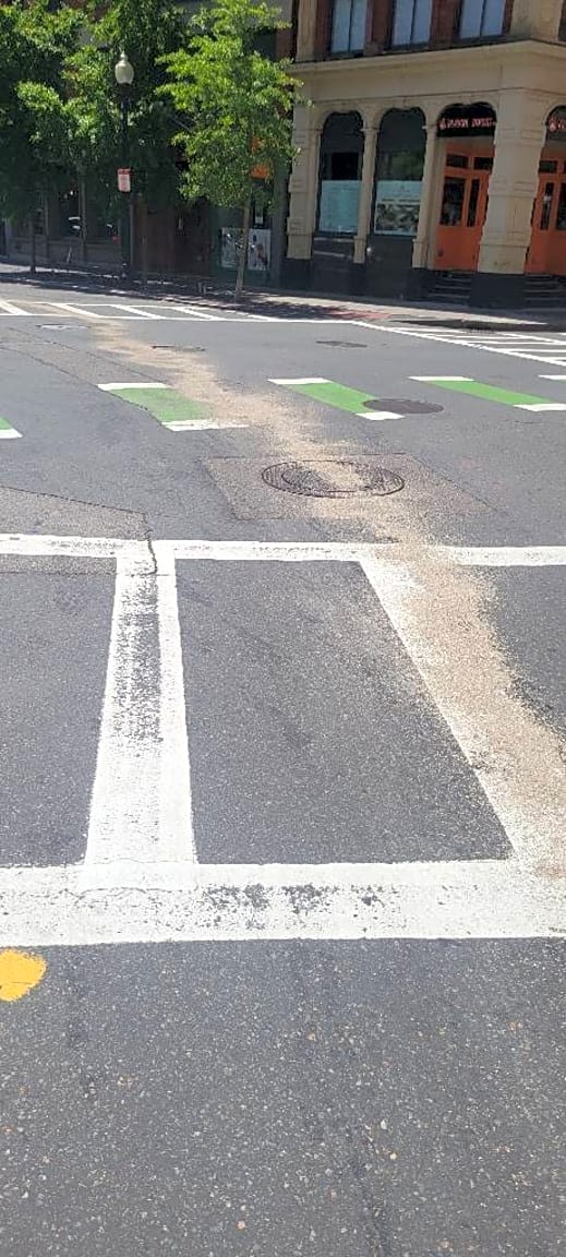 Image submitted with report