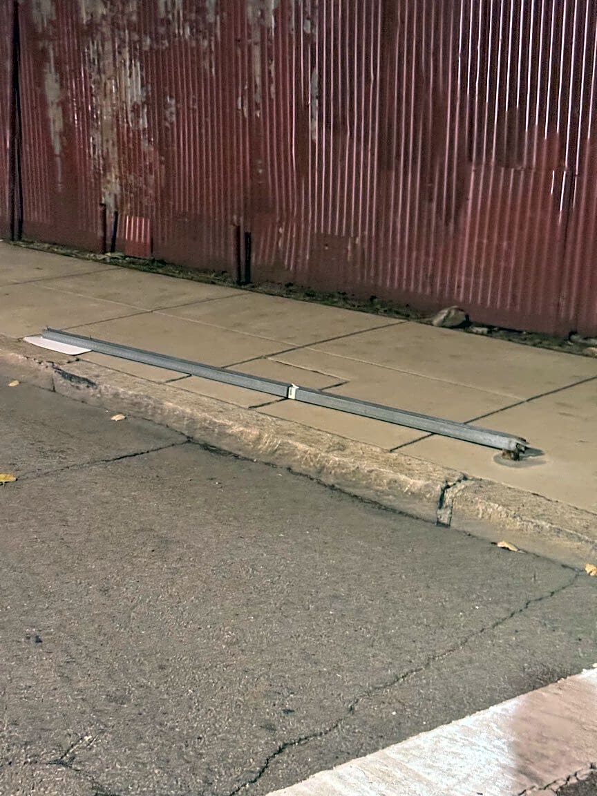 Image submitted with report