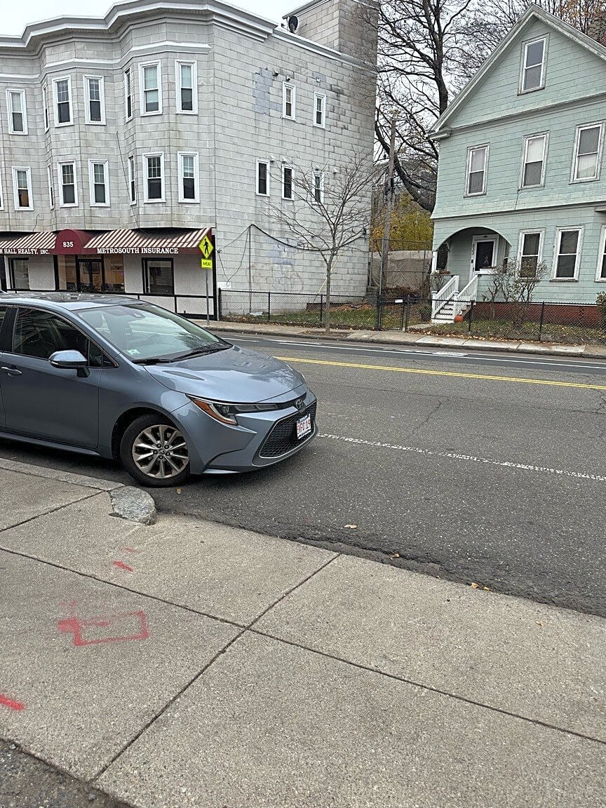 Image submitted with report