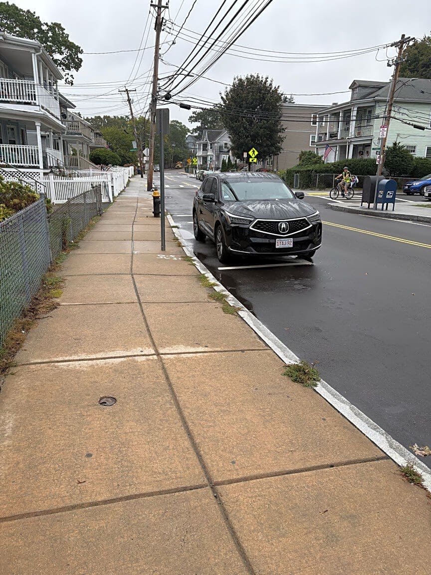 Image submitted with report