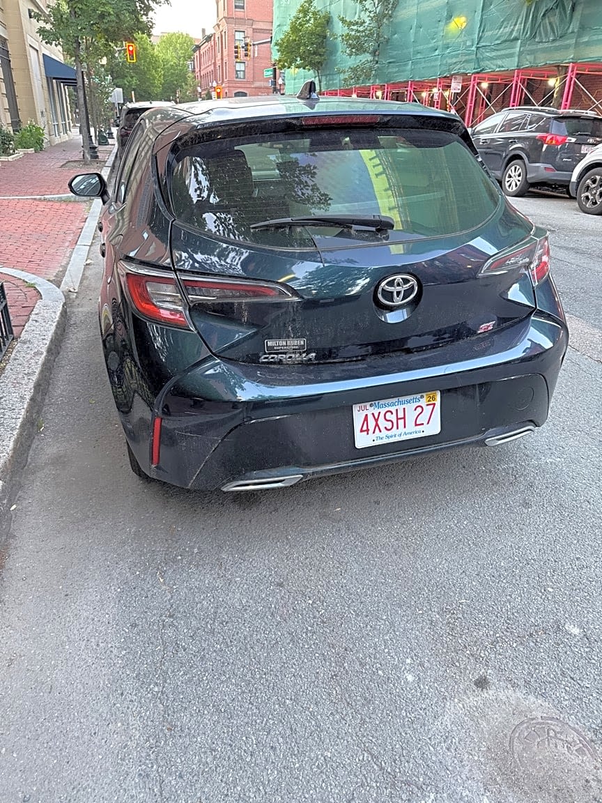 Image submitted with report