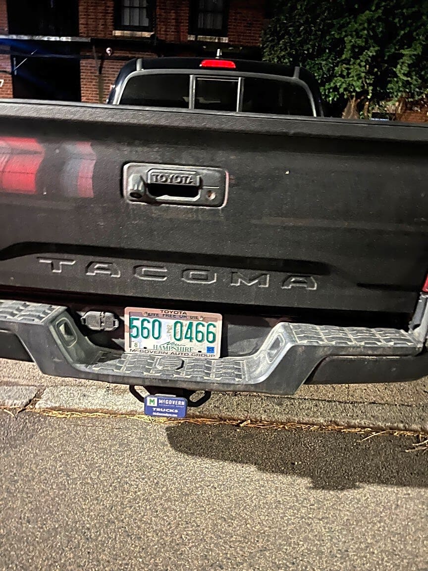 Image submitted with report