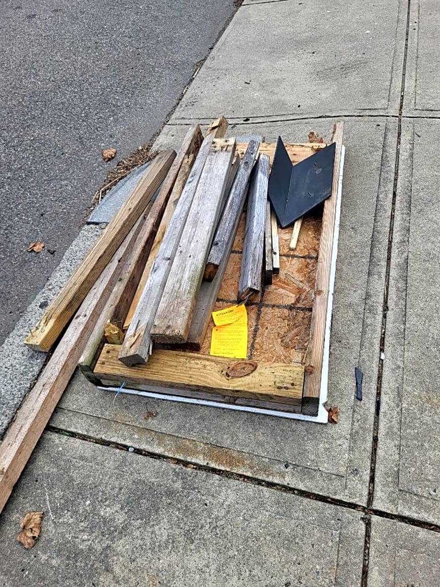 Image submitted with report