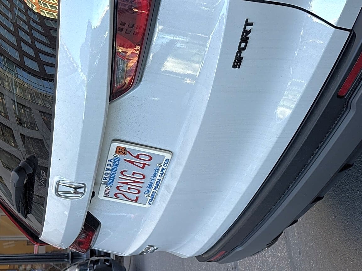 Image submitted with report