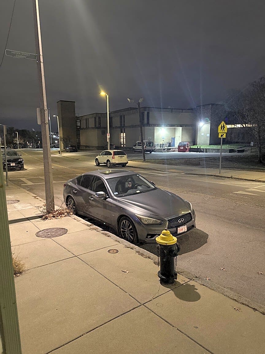 Image submitted with report