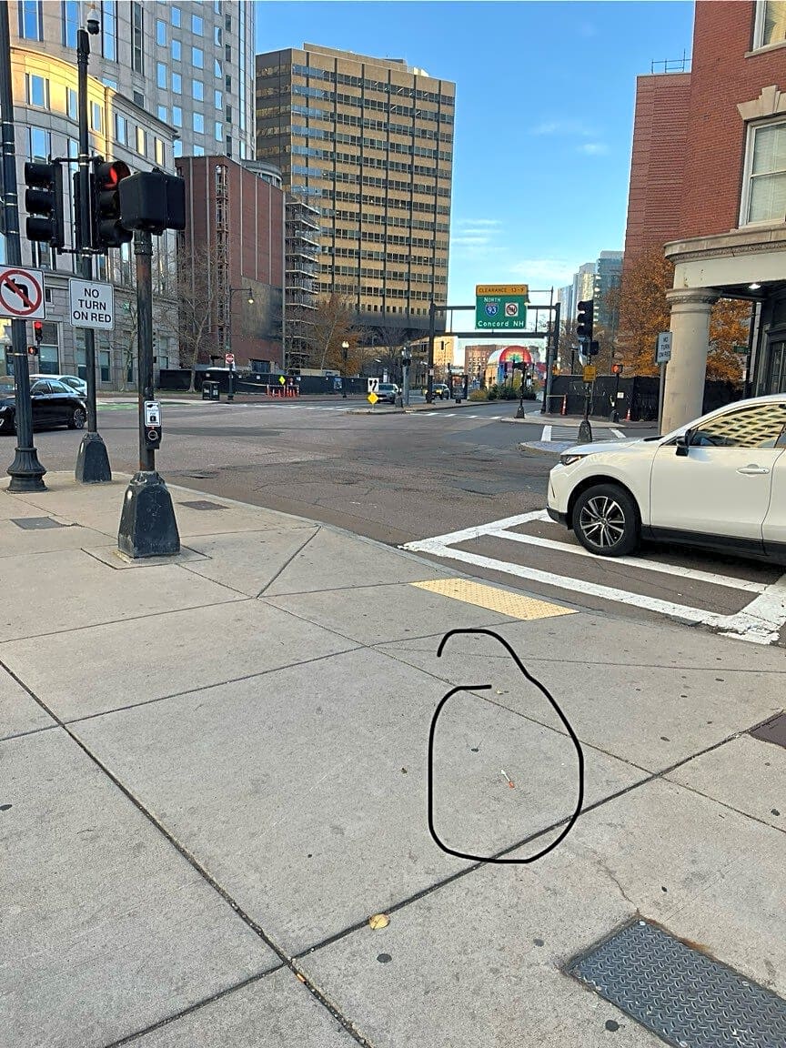 Image submitted with report