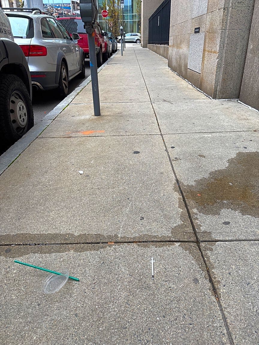 Image submitted with report