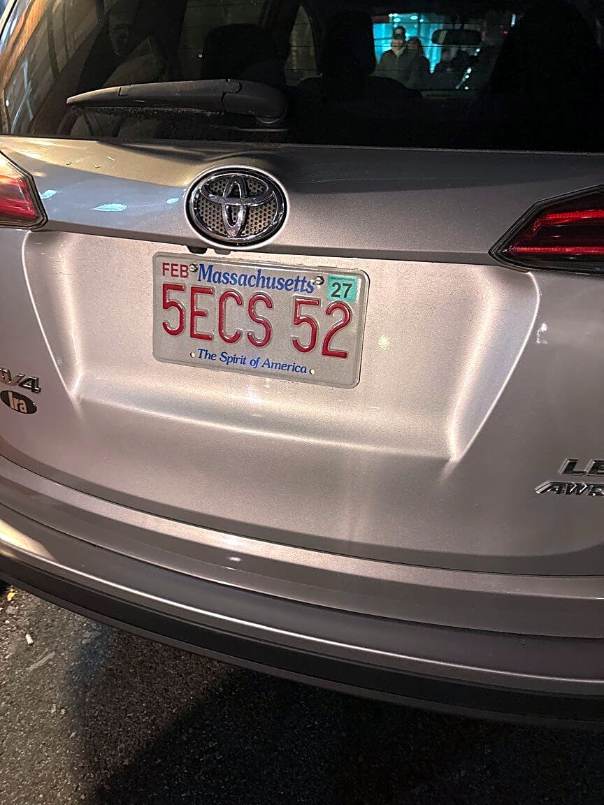 Image submitted with report