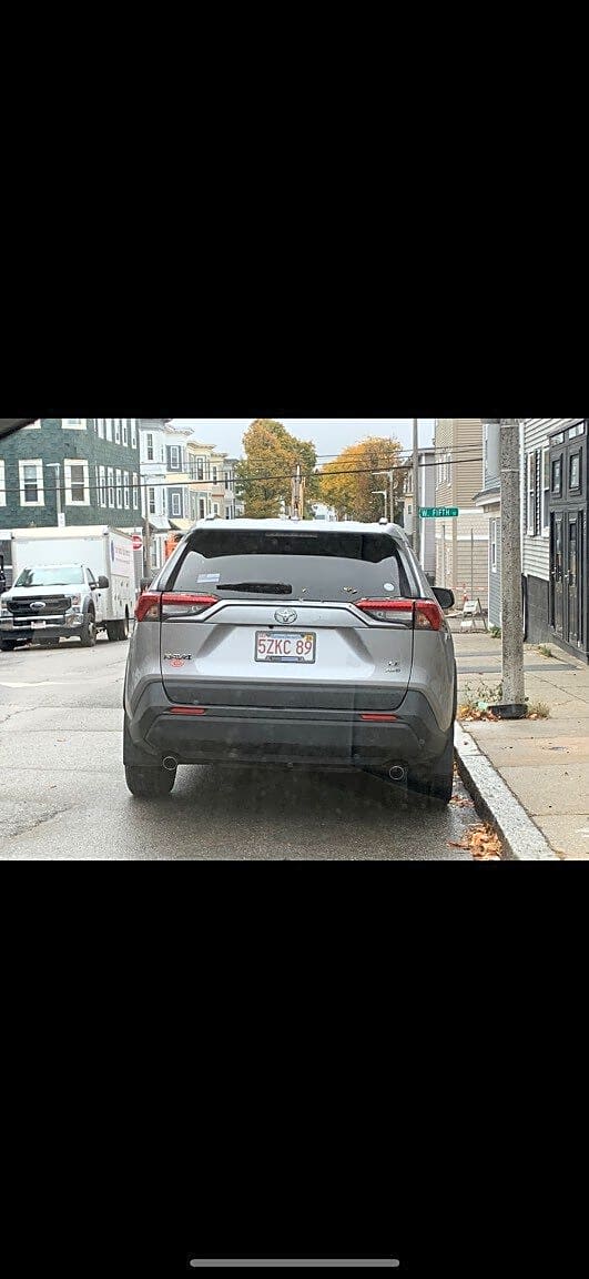 Image submitted with report