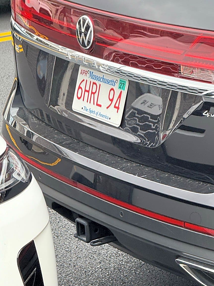 Image submitted with report