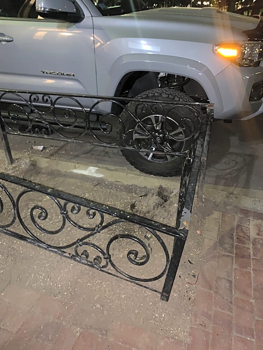 Image submitted with report