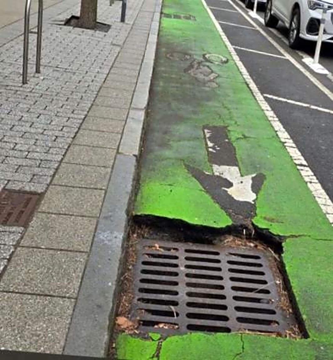 Image submitted with report