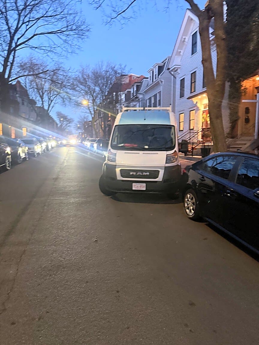 Image submitted with report