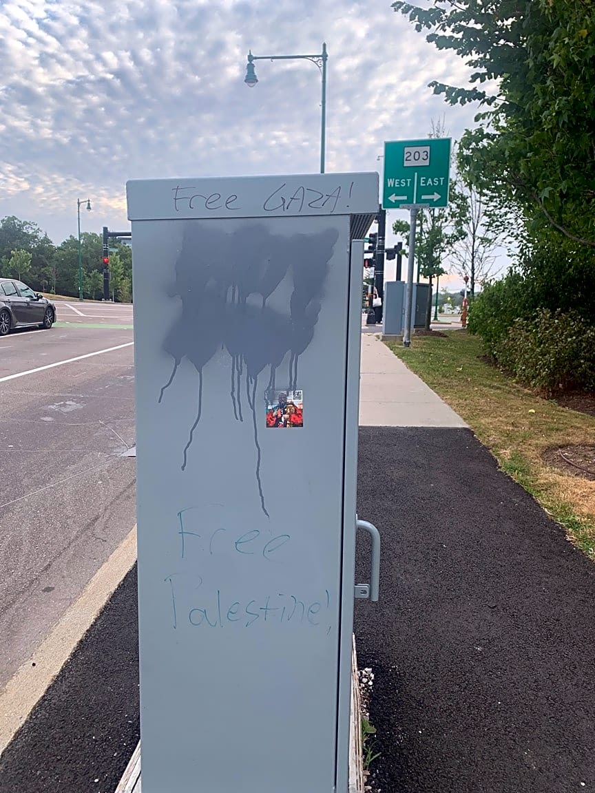 Image submitted with report