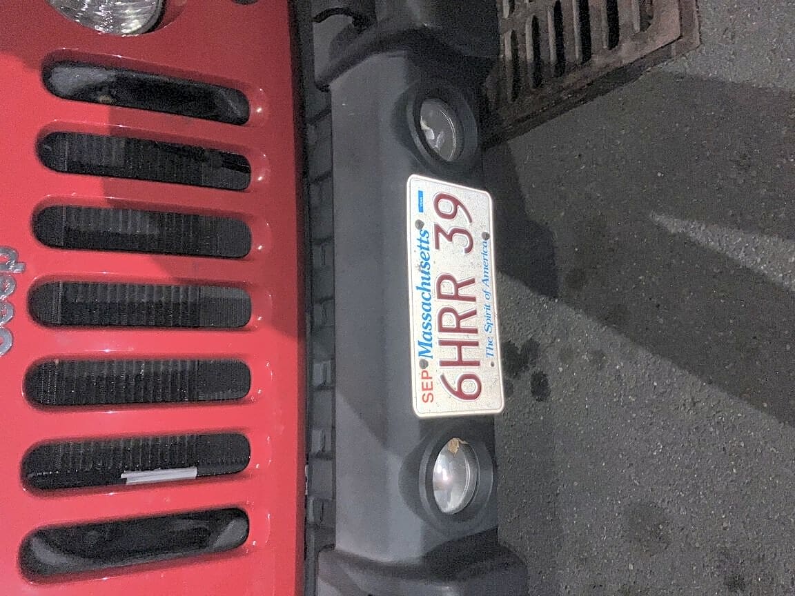 Image submitted with report