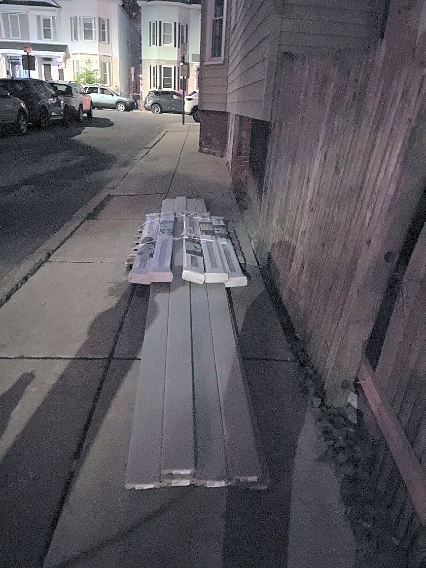 Image submitted with report