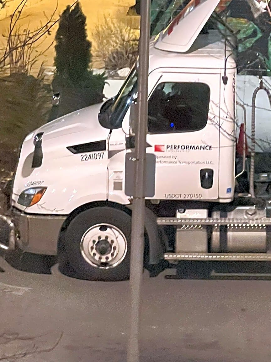 Image submitted with report