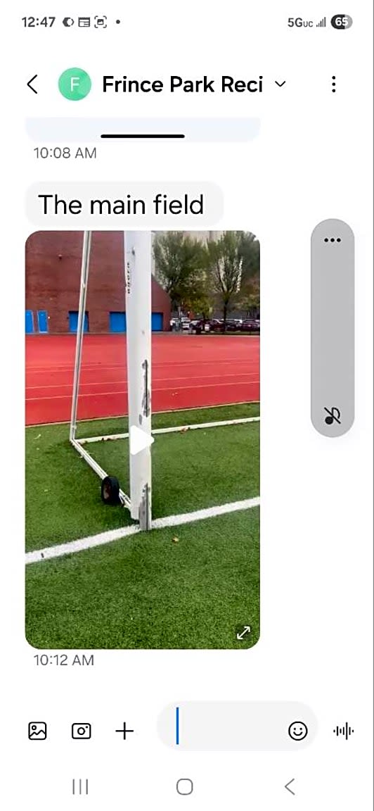 Image submitted with report