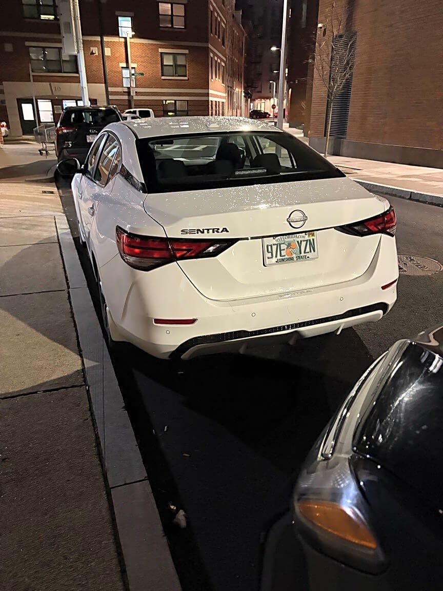 Image submitted with report