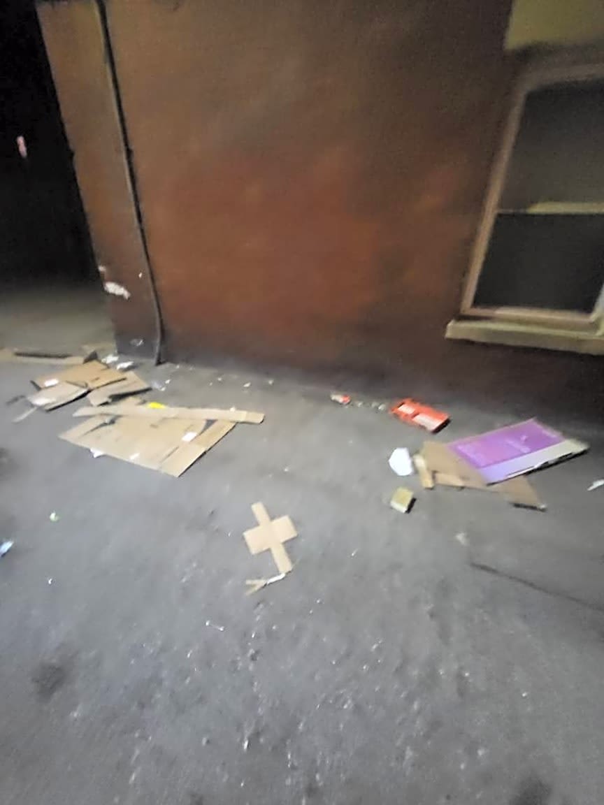 Image submitted with report