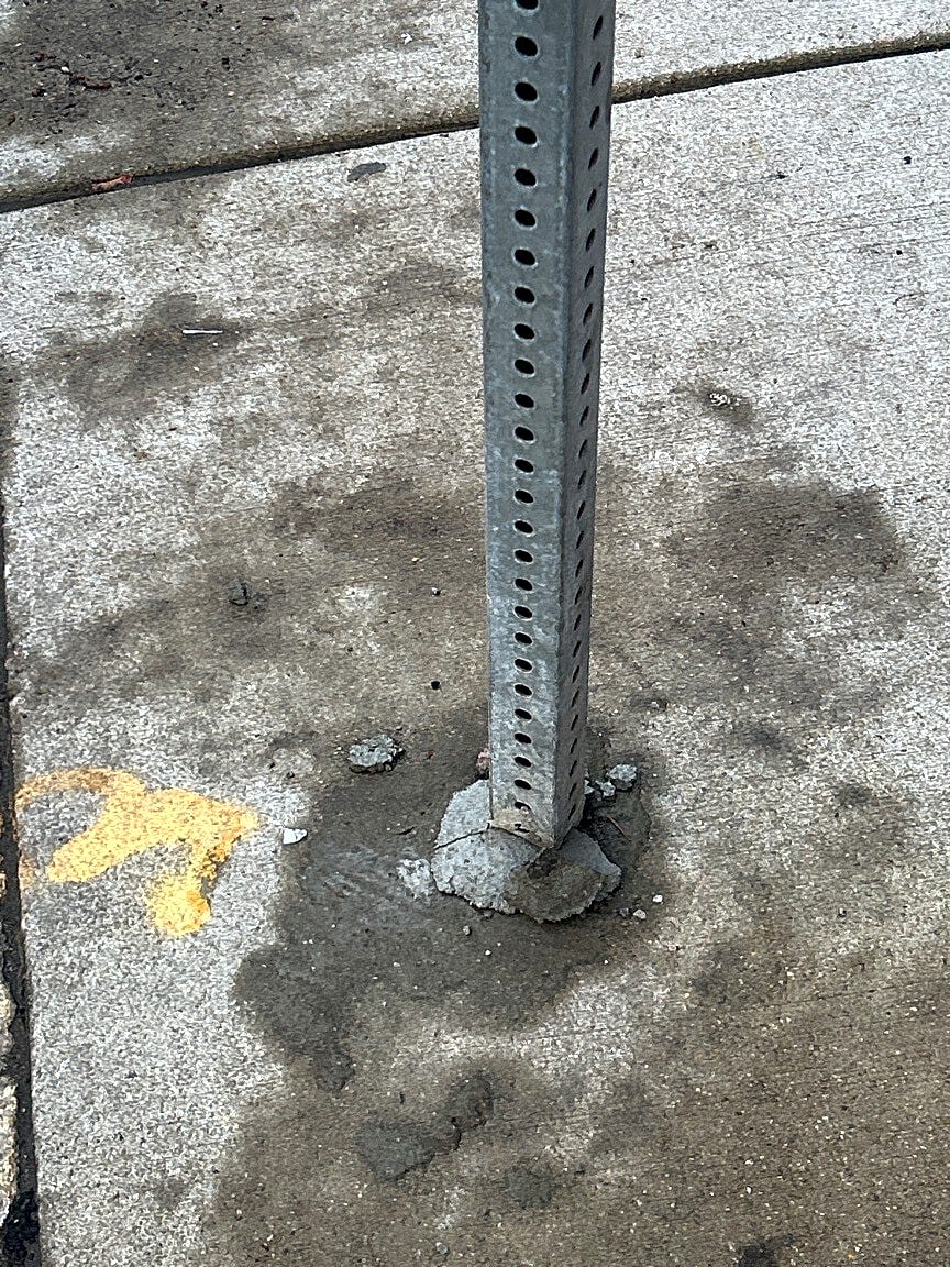 Image submitted with report