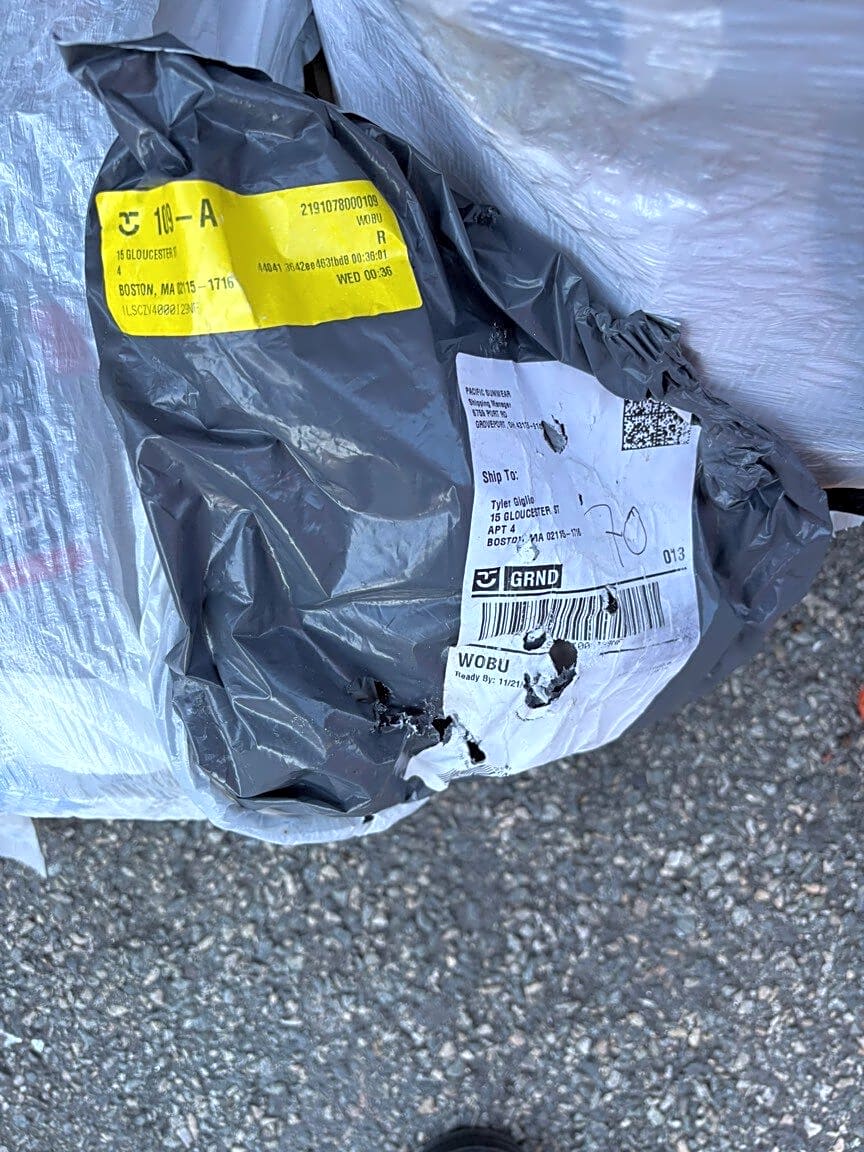 Image submitted with report