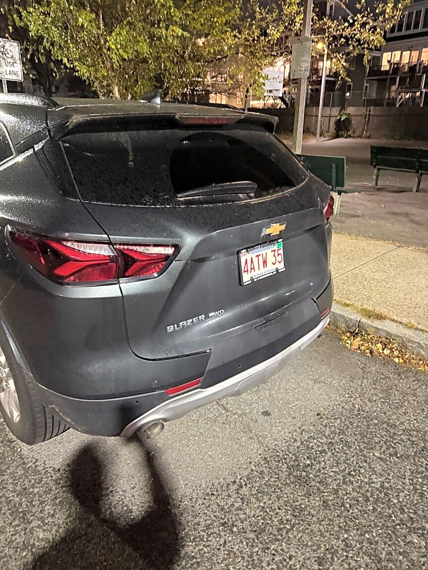 Image submitted with report