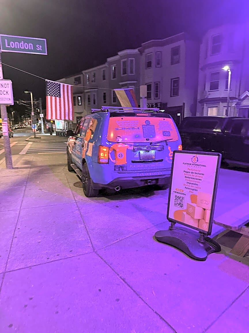 Image submitted with report