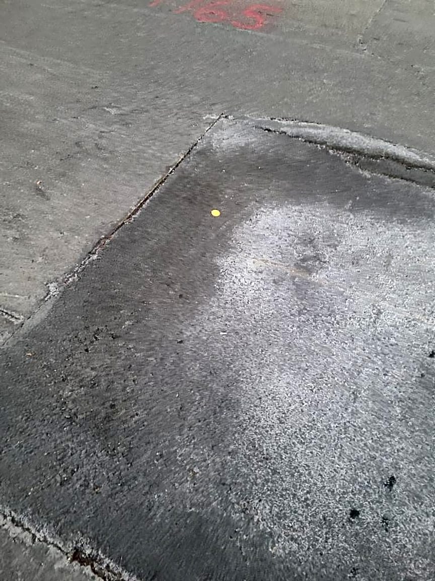 Image submitted with report