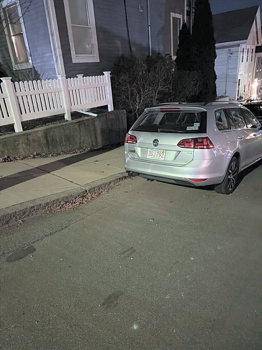 Image submitted with report