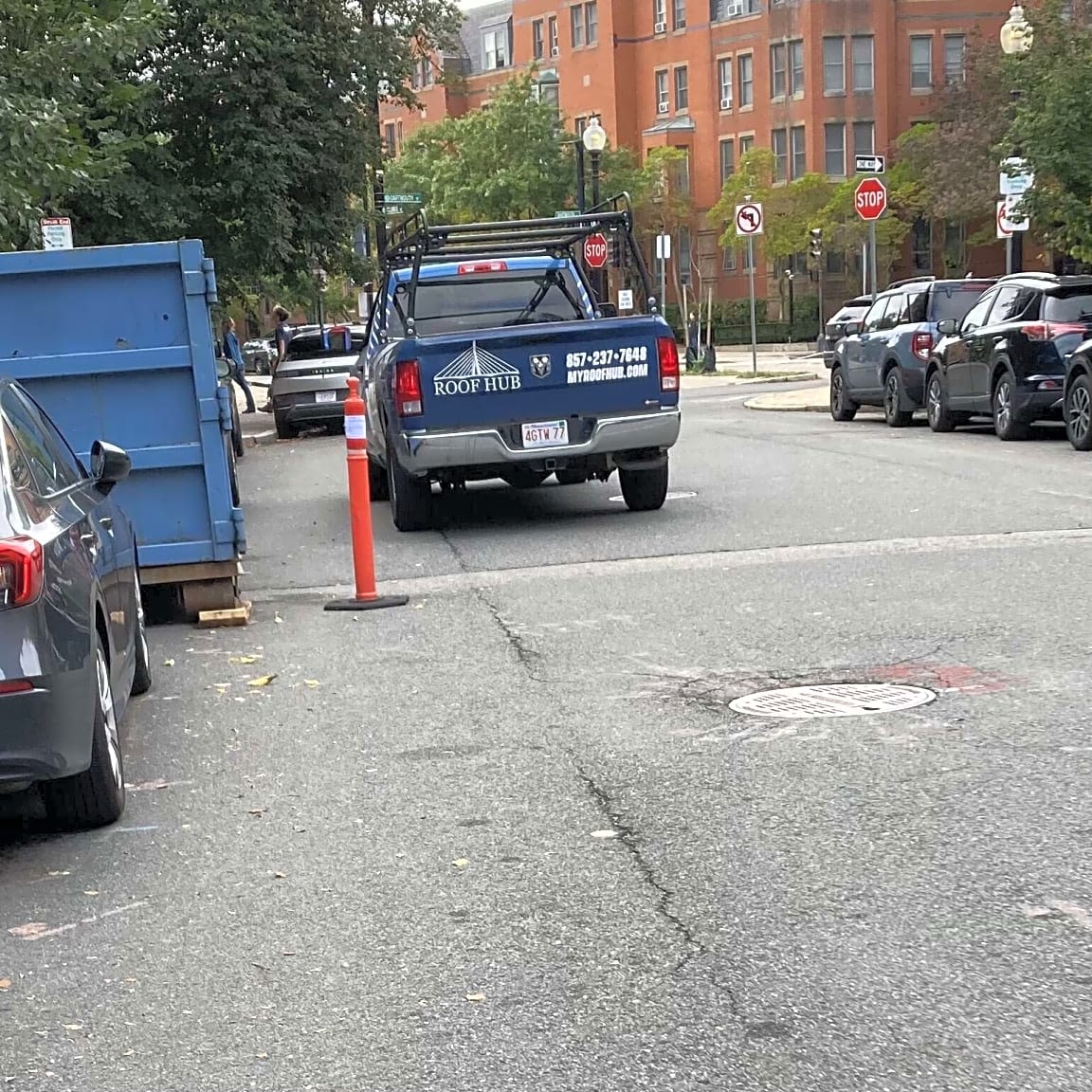 Image submitted with report