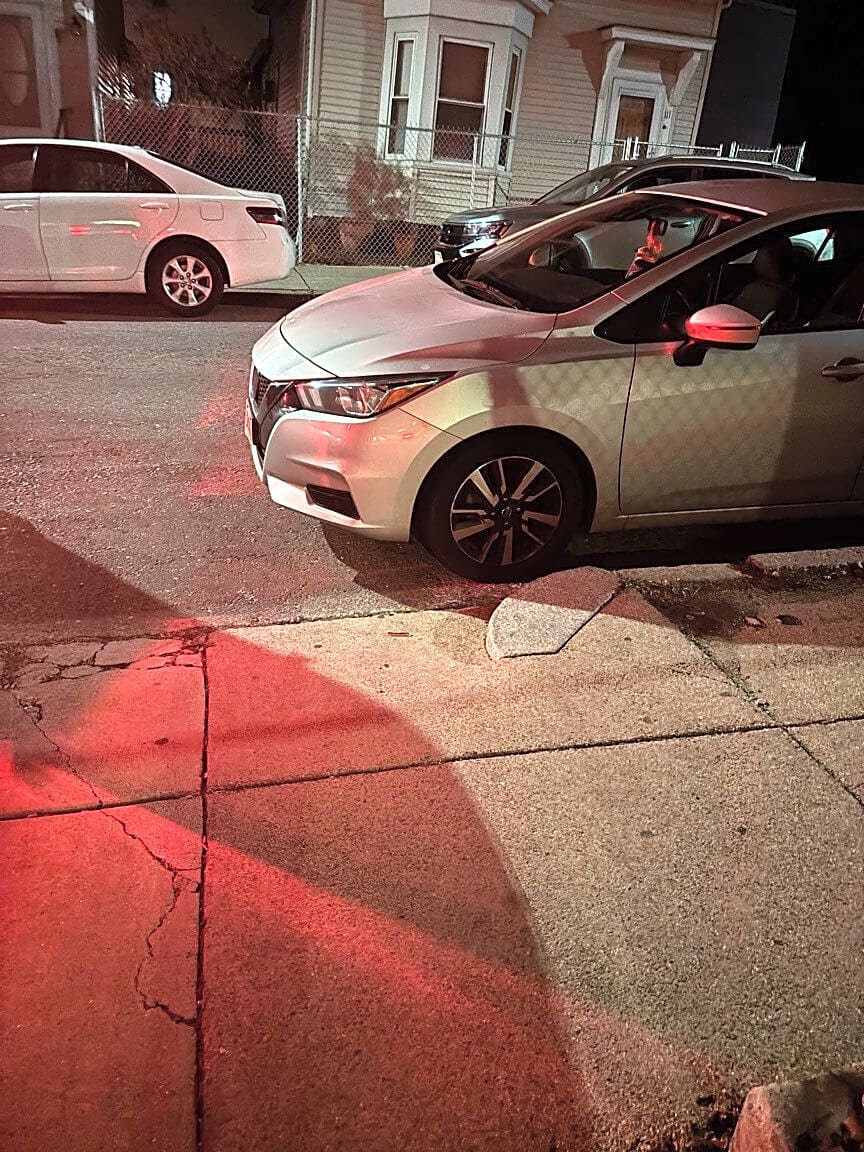 Image submitted with report