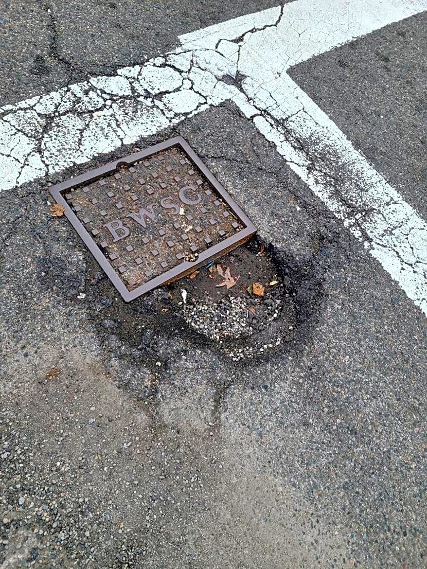 Image submitted with report