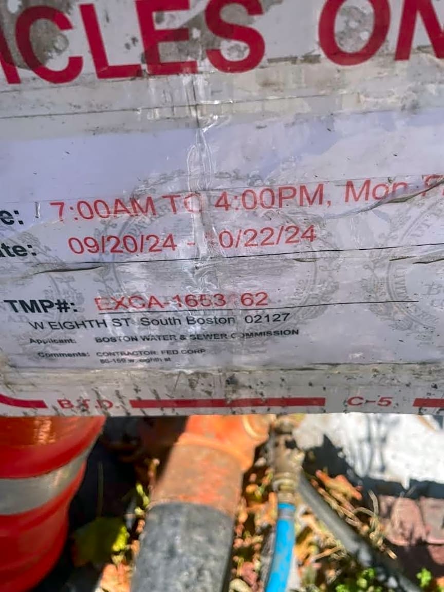 Image submitted with report