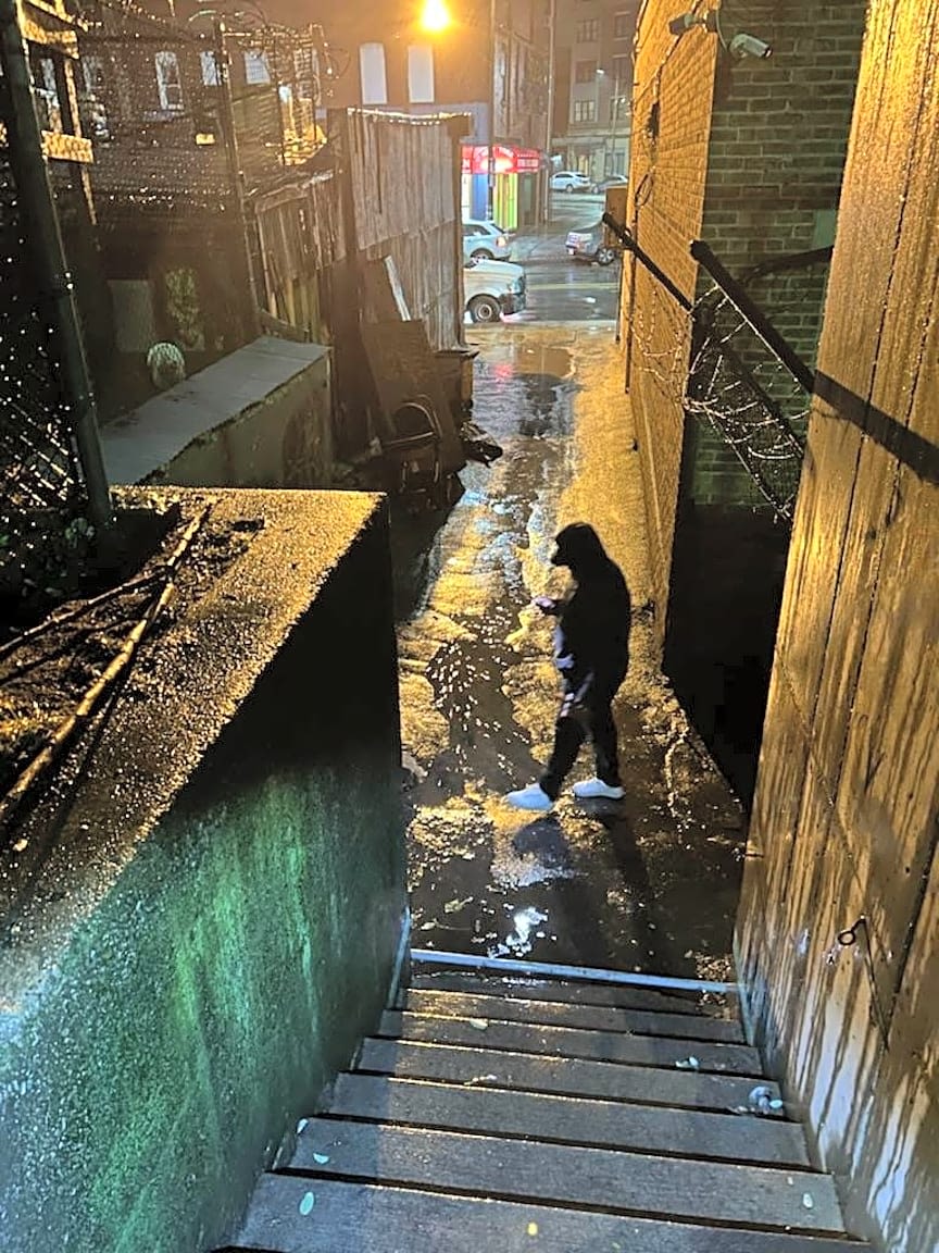 Image submitted with report