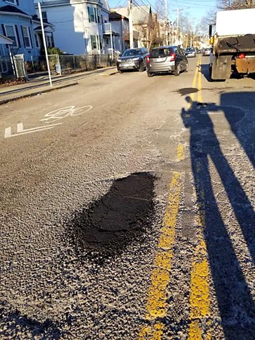 Image submitted with report