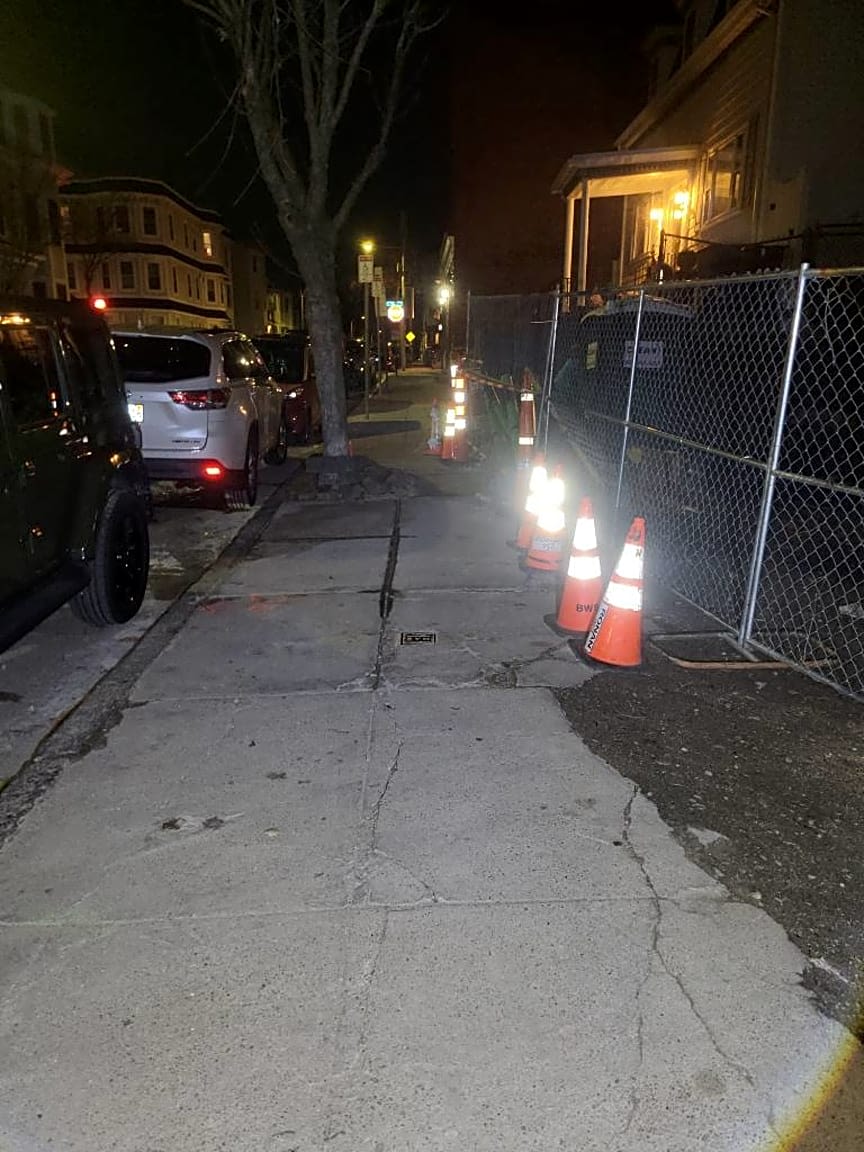 Image submitted with report